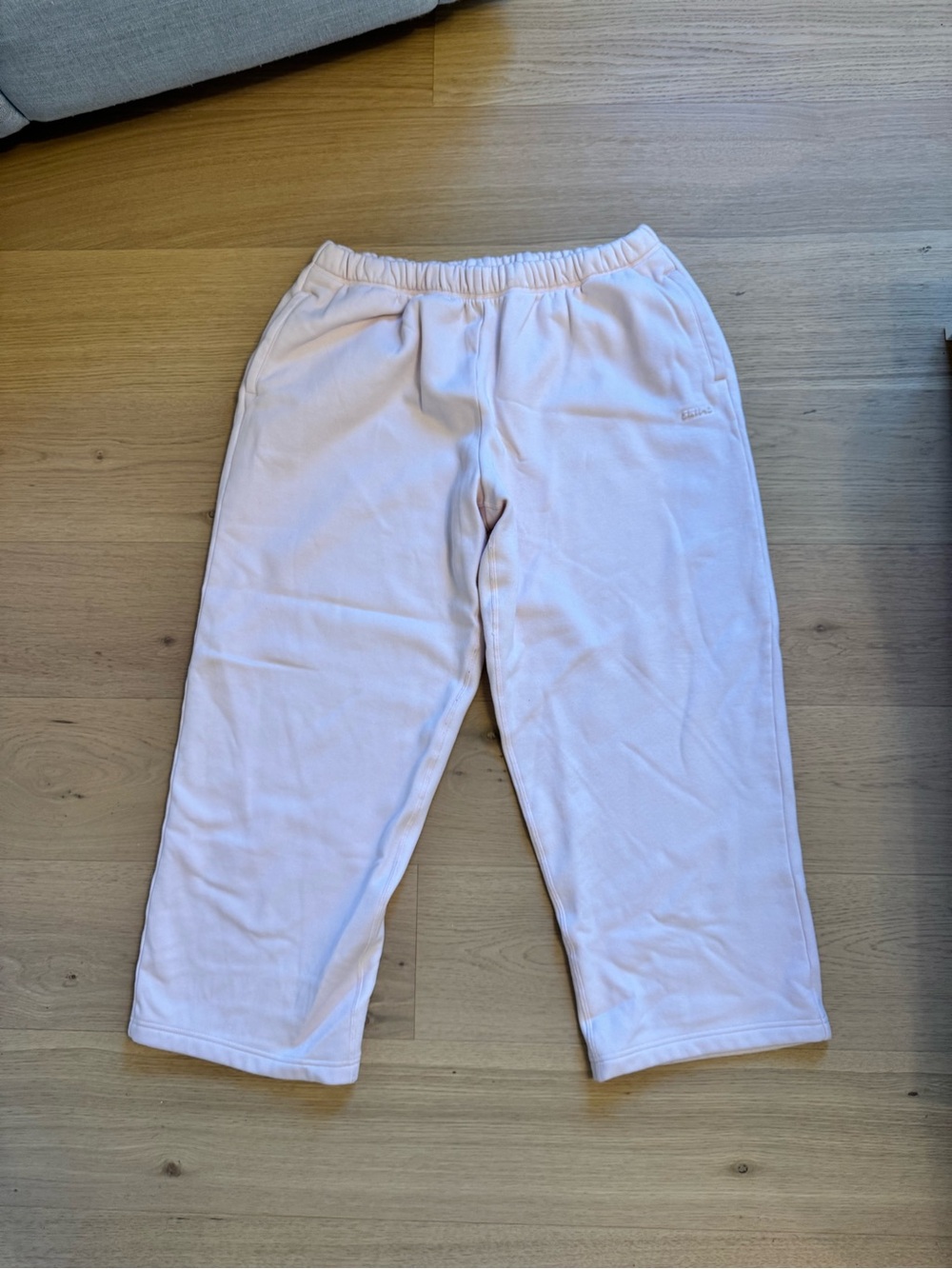 Light Pink womens Relaxed Sweatpants
